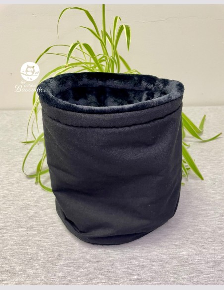 Snood grand enfant noir