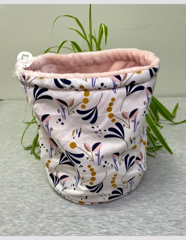 Snood grand enfant fleur blanche