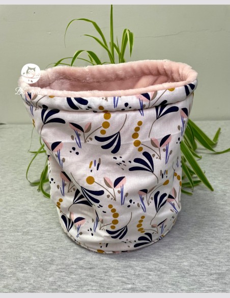 Snood grand enfant fleur blanche