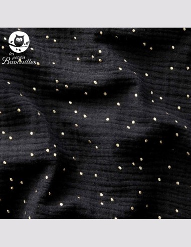 couverture bébé fait main black cat