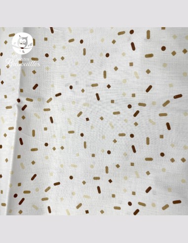 couverture bébé fait main ours moutarde