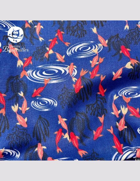 couverture bébé fait main carpe