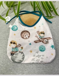 Grand bavoir bébé prince