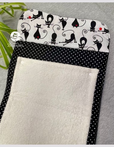 Tapis nomade black cat