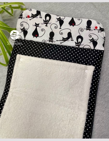 Tapis nomade black cat