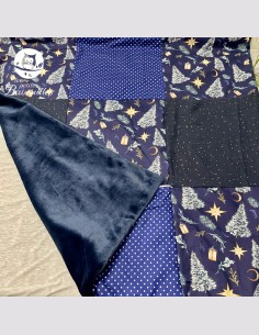 Couverture sapin bleu 2