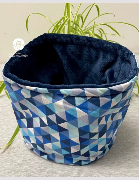 Snood ado adulte triangle bleu