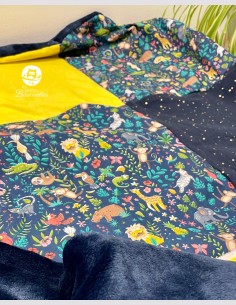 Couverture animaux nuit