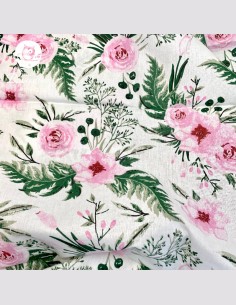 Snood enfant pivoine 2