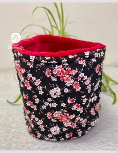 Snood ado adulte cerisier rouge