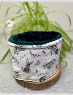 Snood bébé coeur moutarde