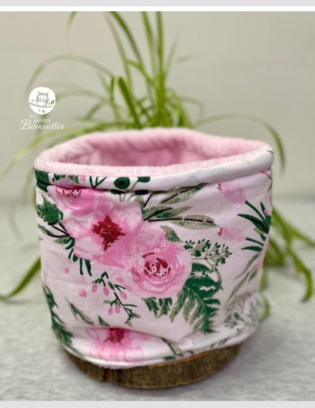 Snood enfant pivoine