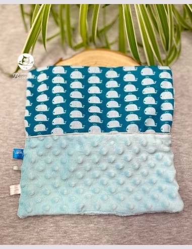 Doudou plat baleine