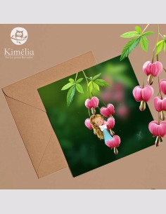 Illustration carte postale