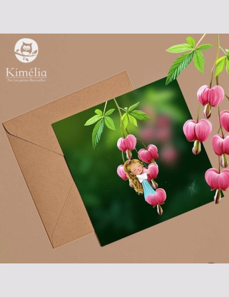 Illustration carte postale
