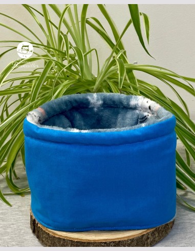 Snood bébé bleu