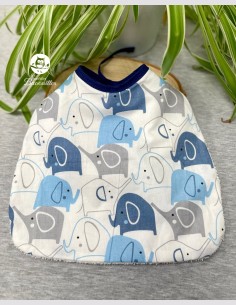 Grand bavoir bébé troupeau