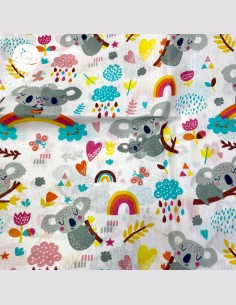 Grand bavoir bébé koala 2