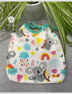 Grand bavoir bébé koala