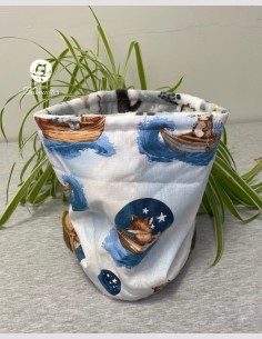 Snood grand enfant bateau