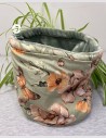 Snood ado adulte pivoine kaki