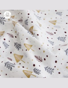 Snood ado adulte sapin or 2