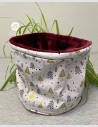 Snood ado adulte sapin or