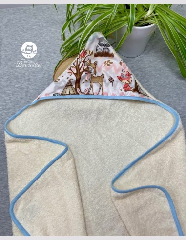 Cape de bain indien de la foret