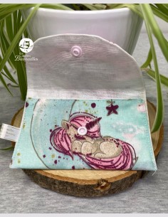 Range savon licorne vert d'eau