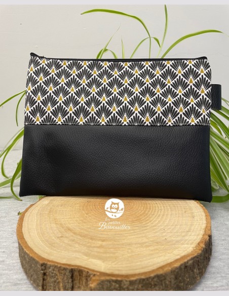 Trousse Mam'Zelle paon noir