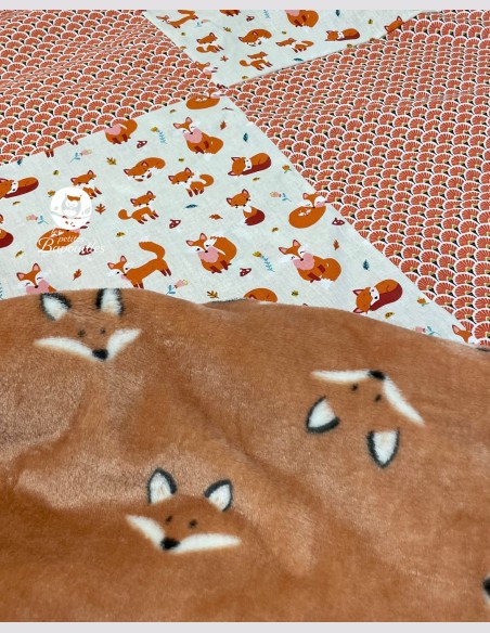 Couverture renard roux