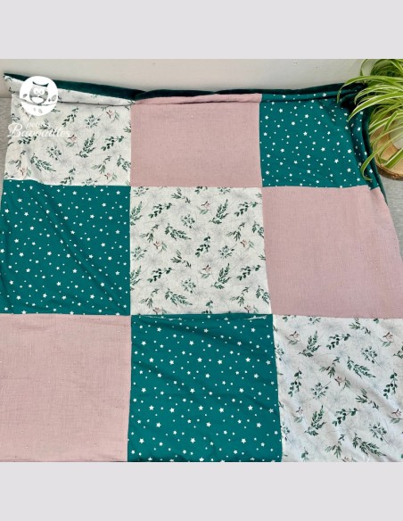 couverture bébé fait main rossignol