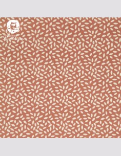 Snood grand enfant riz ocre 2