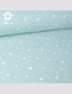 Snood grand enfant étoile vert d'eau 2