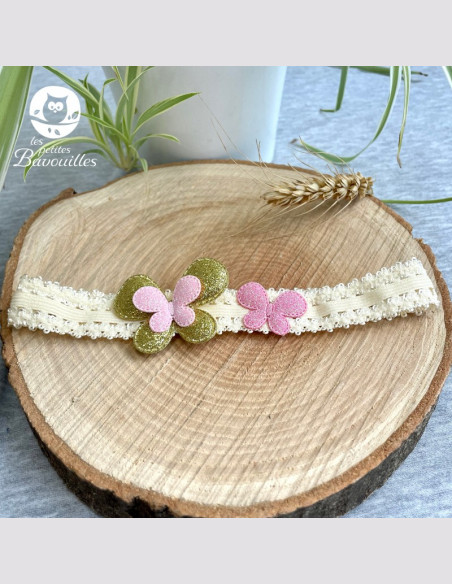 Bandeaux bébé baptêmes ou mariage