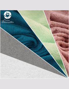 Coton réutilisable lavable tout doux sur mesure  2