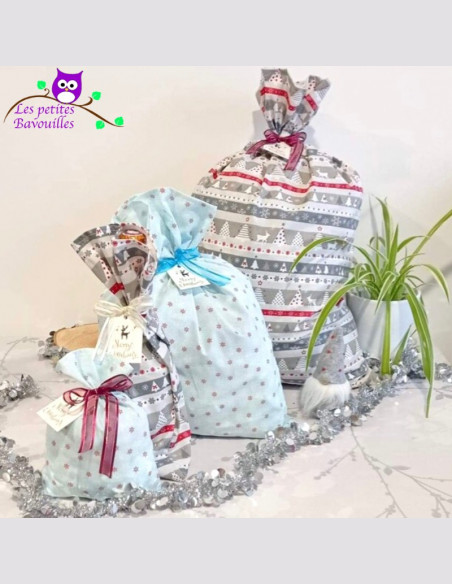 Sac cadeau en tissu Sac cadeau en tissu
