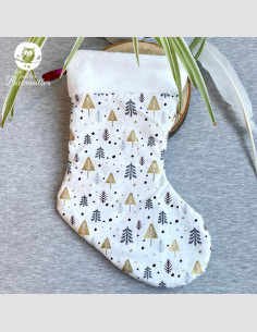 Chaussette de Noël personnalisée test