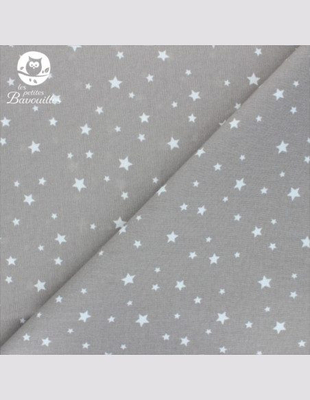 Coton réutilisable lavable tout doux fait main étoile grise Coton réutilisable lavable tout doux fait main étoile grise