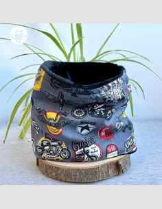 Snood enfant moto
