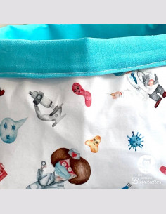 Panière en tissu 2