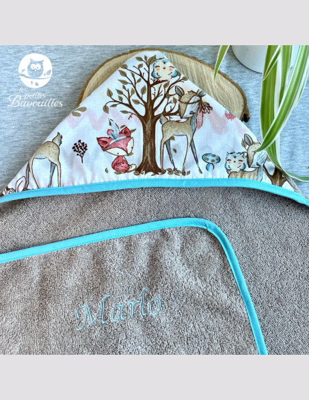 Cape de bain fait main sur mesure et personnalisée Cape de bain fait main sur mesure et personnalisée